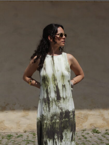 vestido viviane verde