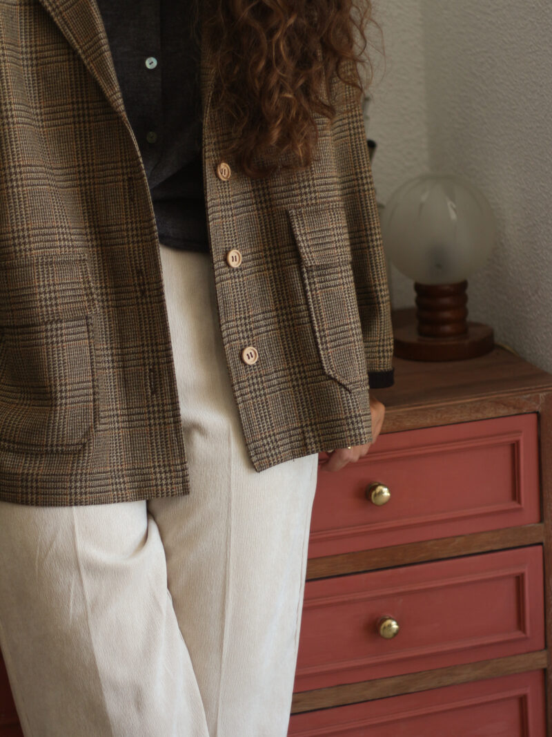 Sobrecamisa Ella Fazenda Lã Xadrez - Image 4